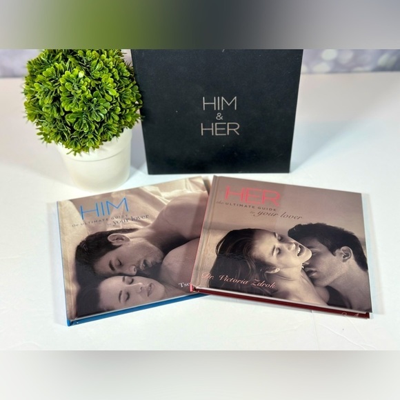 HIM + Her: The Ultimate Guide to Your Lover by Victoria Zdrok Hardback Book The - Picture 1 of 5